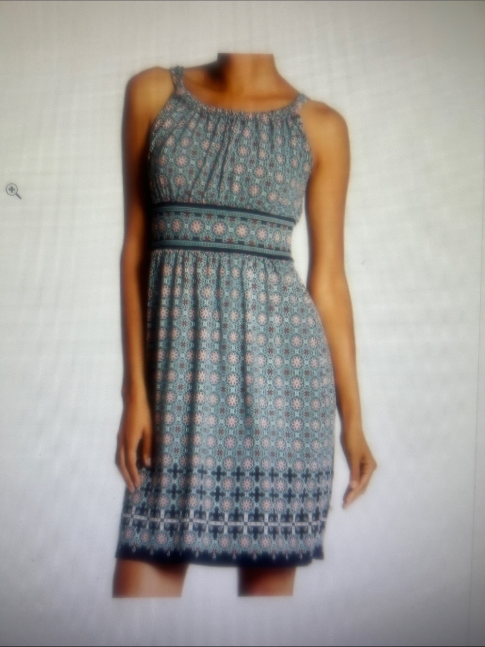 Max Studio Geometric Print Dress Sz Small